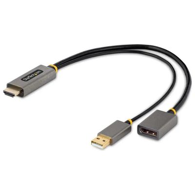StarTech.com adattatore HDMI a DisplayPort 4K 60 Hz, 30 cm