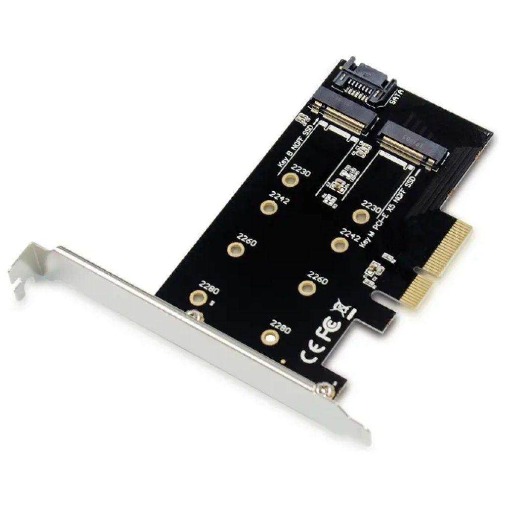 Conceptronic EMRICK04B – Scheda PCIe per 2 SSD M.2 Conceptronic EMRICK04B – Scheda PCIe per 2 SSD M.2