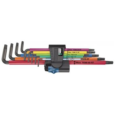 Wera 967/9 TX XL Set di chiavi Torx angolari, 9 pezzi Wera 967/9 TX XL Set di chiavi Torx angolari, 9 pezzi