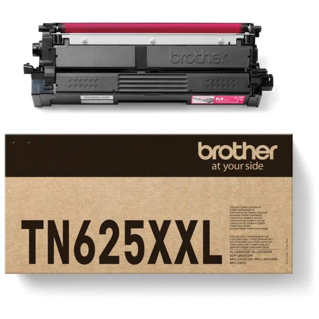 Brother TN-625XXLM Toner Originale Magenta – 6.500 Pagine