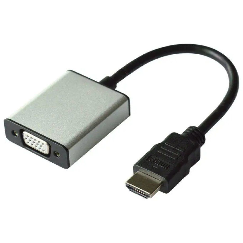 ROLINE Adattatore HDMI maschio a VGA femmina con audio e cavo