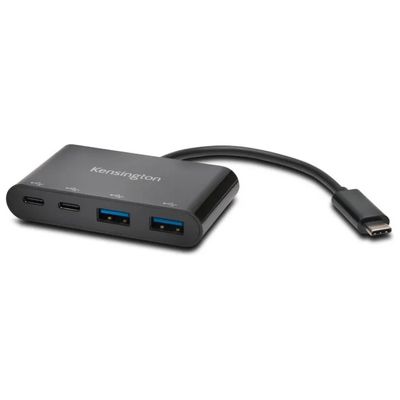 KENSINGTON Hub USB-C Kensington CH1000 a 4 porte, 2 USB-A e 2 USB-C, 5 Gbps, nero