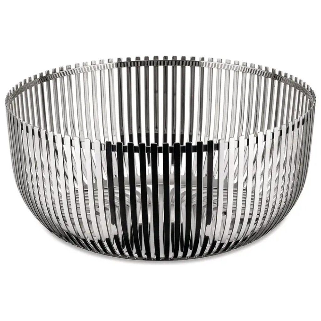 Alessi PCH05/24 Fruttiera in Acciaio Inox 18/10, 24 cm