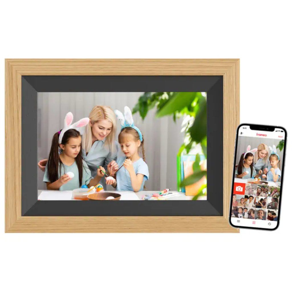 Braun DigiFrame 10B – Cornice digitale Wi-Fi touch da 10,1”
