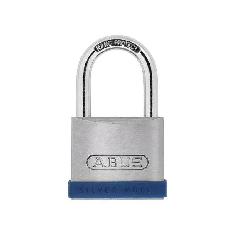 ABUS Rock 5/45 SL 5 Lucchetto con Chiave Silver