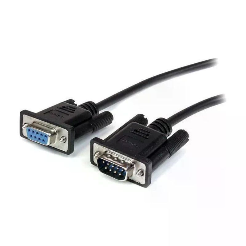 StarTech.com Cavo seriale RS232 DB9 M/F da 1 m, nero