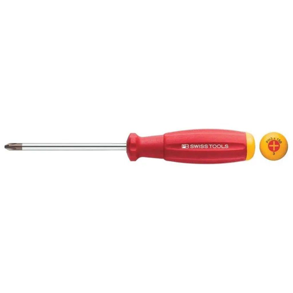 PB Swiss Tools 8190-3-150 – Cacciavite Phillips PH 3, 150 mm PB Swiss Tools 8190-3-150 – Cacciavite Phillips PH 3, 150 mm