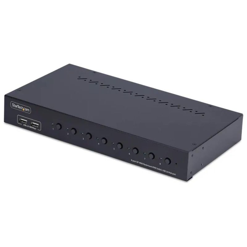 StarTech.com Switch KVM DisplayPort 8 Porte 4K 60 Hz con Kit Rack 1U