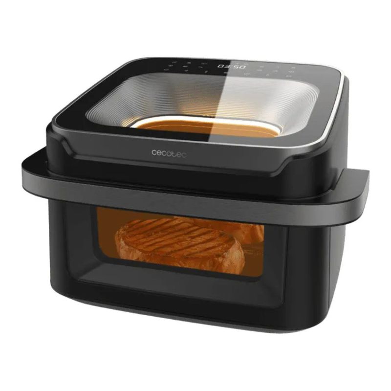 Cecotec Cecofry Advance 10000 Full Vision Friggitrice ad Aria 10 L, 2200 W, Nero