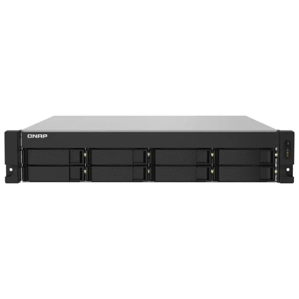 QNAP TS-832PXU-4G NAS Rack 2U a 8 Alloggiamenti, 10GbE SFP+ e 2,5GbE