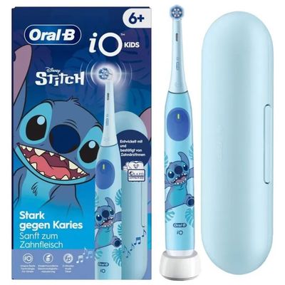 Oral-B iO Kids Stitch – Spazzolino elettrico blu per bambini Oral-B iO Kids Stitch – Spazzolino elettrico blu per bambini