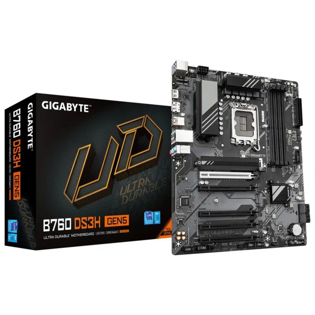 Gigabyte B760 DS3H GEN5 – Scheda madre ATX DDR5 per Intel Core Gigabyte B760 DS3H GEN5 – Scheda madre ATX DDR5 per Intel Core