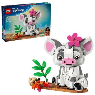 LEGO Disney Vaiana Pua – Set costruibile da 885 pezzi