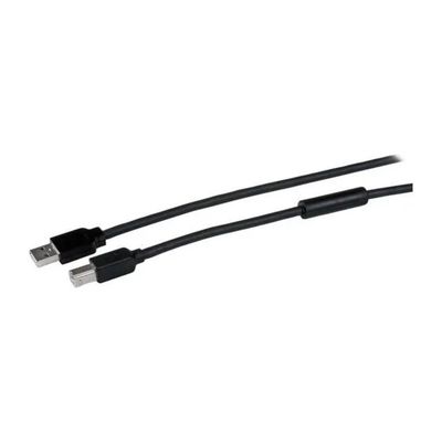 StarTech.com Cavo USB 2.0 Attivo A Maschio/B Maschio, 15 m, Nero StarTech.com Cavo USB 2.0 Attivo A Maschio/B Maschio, 15 m, Nero