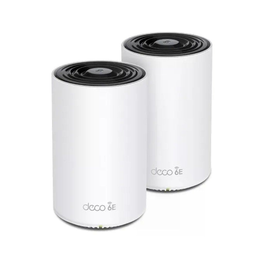 TP-Link Deco XE75 Sistema Wi-Fi Mesh 6E Tri-Band, Confezione da 2, Bianco TP-Link Deco XE75 Sistema Wi-Fi Mesh 6E Tri-Band, Confezione da 2, Bianco