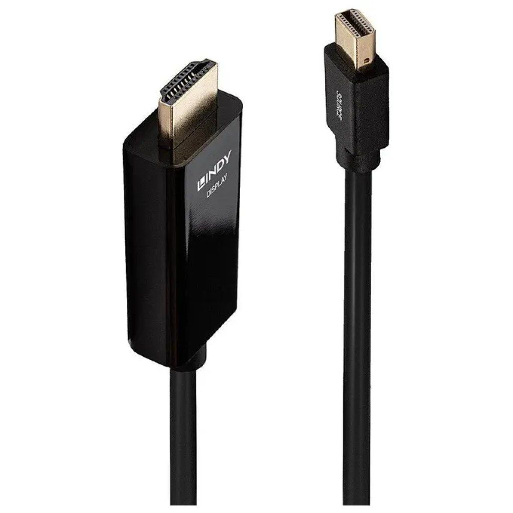 Lindy 36928 Cavo Mini DisplayPort a HDMI 4K, 3 m Lindy 36928 Cavo Mini DisplayPort a HDMI 4K, 3 m