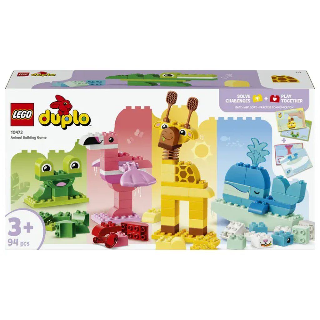 LEGO DUPLO 10472 – Set costruzioni animali, 94 pezzi