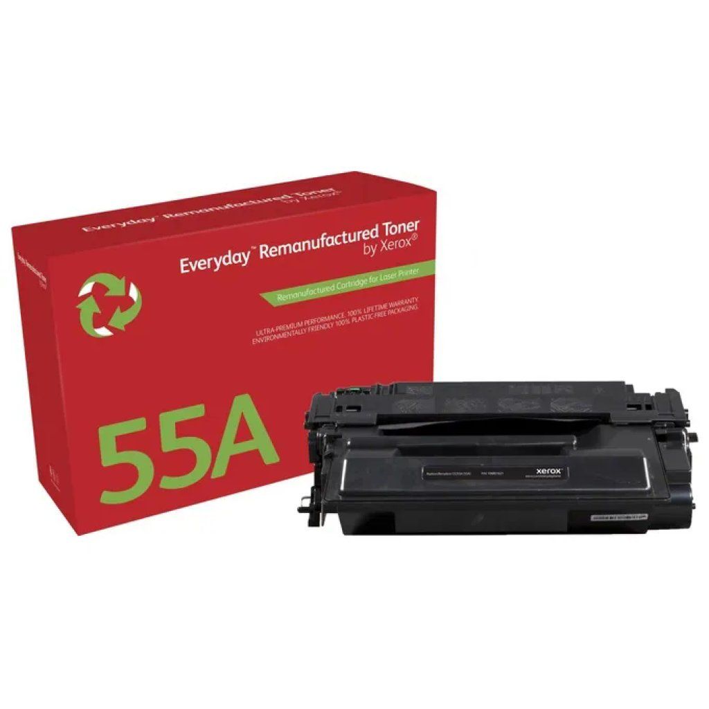 XEROX Toner Xerox Everyday Nero Compatibile HP 55A CE255A – 6.000 pagine XEROX Toner Xerox Everyday Nero Compatibile HP 55A CE255A – 6.000 pagine