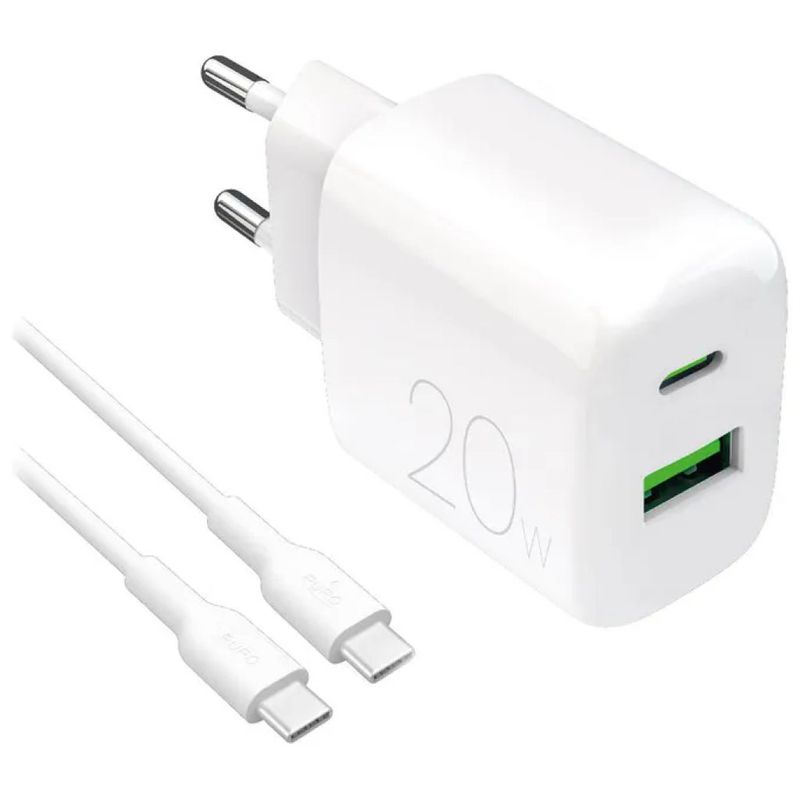 PURO Cavo USB-C da 1,2 m Bianco