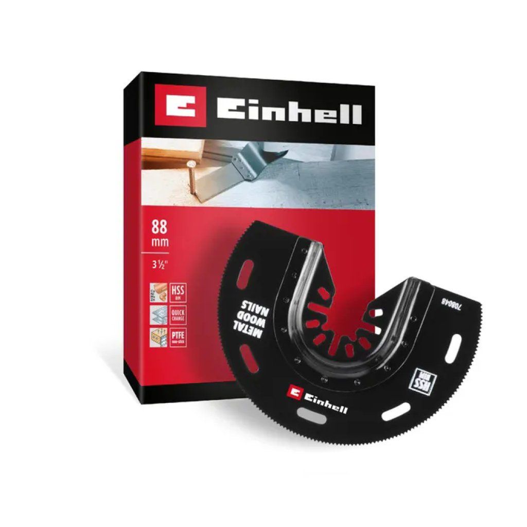 Einhell Lama a Tuffo Bimetallica 88 mm con Rivestimento PTFE Einhell Lama a Tuffo Bimetallica 88 mm con Rivestimento PTFE