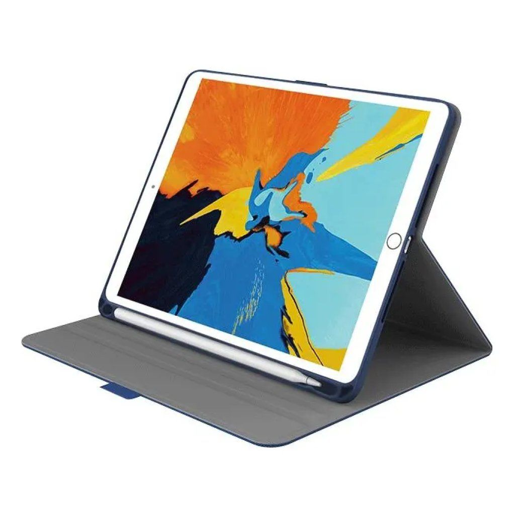 Cygnett Tekview – Custodia a libro per iPad 10,2 Cygnett Tekview – Custodia a libro per iPad 10,2" con supporto Apple Pencil, blu navy