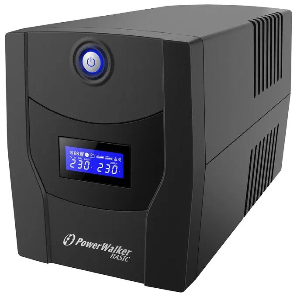 PowerWalker VI 1500 STL UPS Line-Interactive 1500 VA, 900 W, 4 prese Schuko, AVR e display LCD PowerWalker VI 1500 STL UPS Line-Interactive 1500 VA, 900 W, 4 prese Schuko, AVR e display LCD