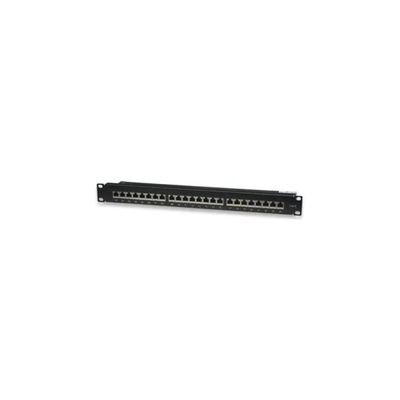 WP Europe Patch Panel 1U 24 Porte RJ45 Cat 6 STP Nero