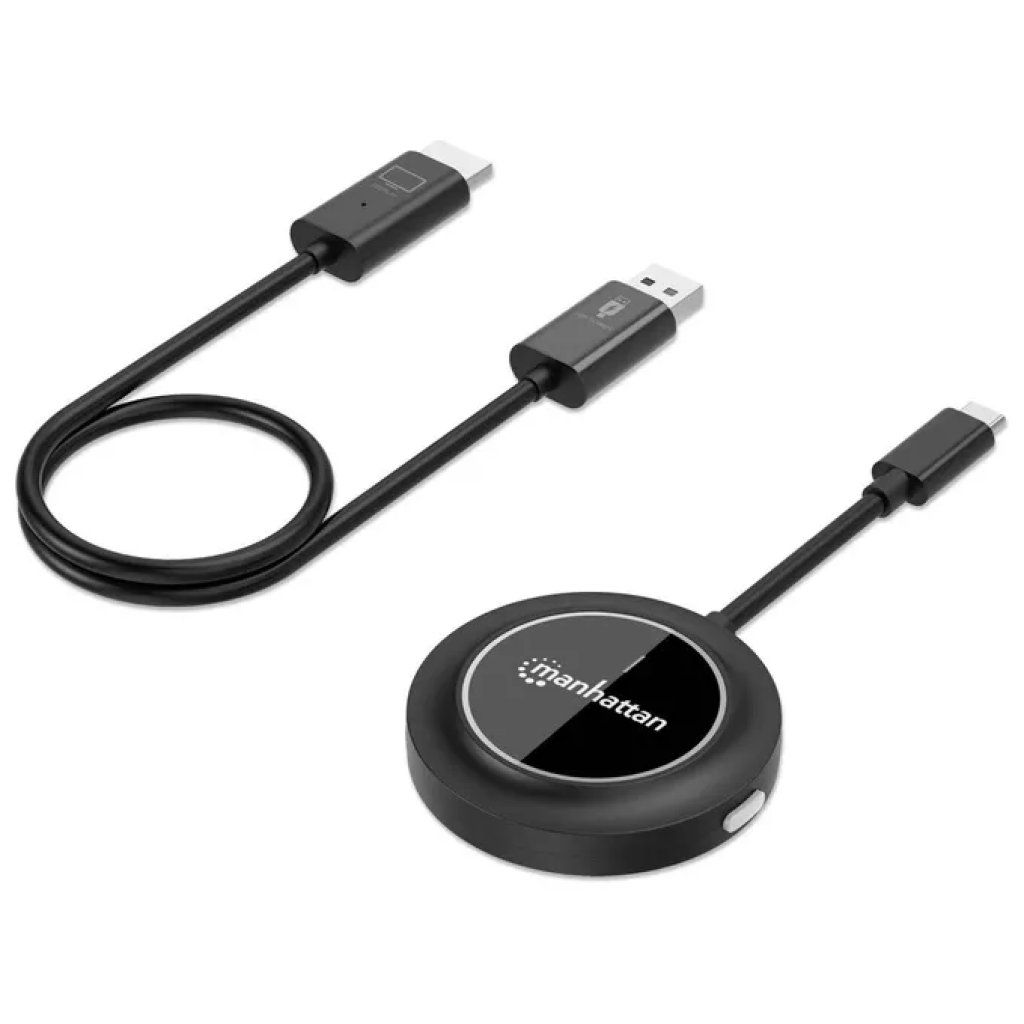 Manhattan 208420 Trasmettitore e Ricevitore AV Wireless USB-C/HDMI