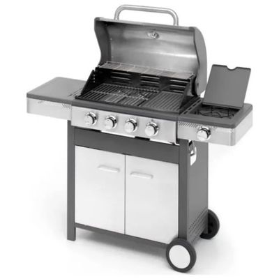 OMPAGRILL Indianapolis 5 Barbecue a Gas 4 Bruciatori Titanio