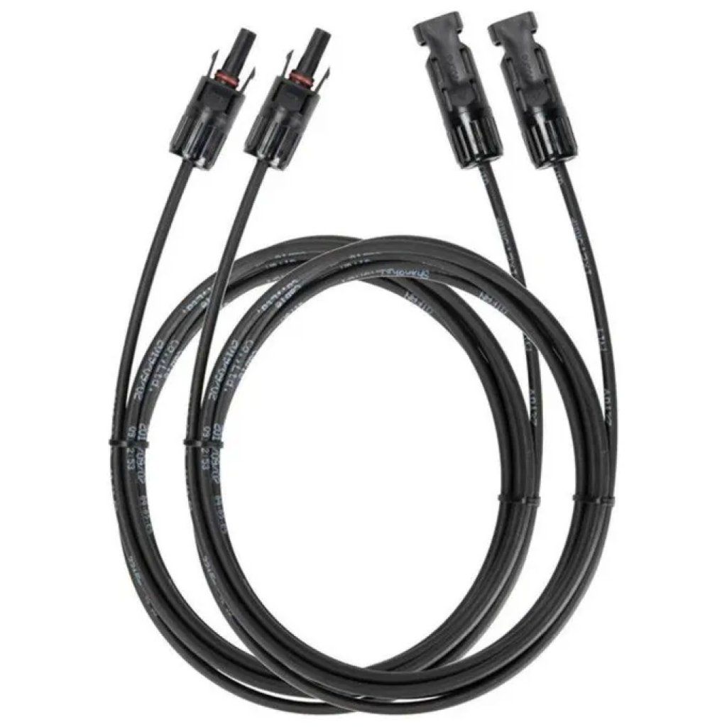EcoFlow 50004052 – Cavo prolunga solare MC4, 3 m, nero
