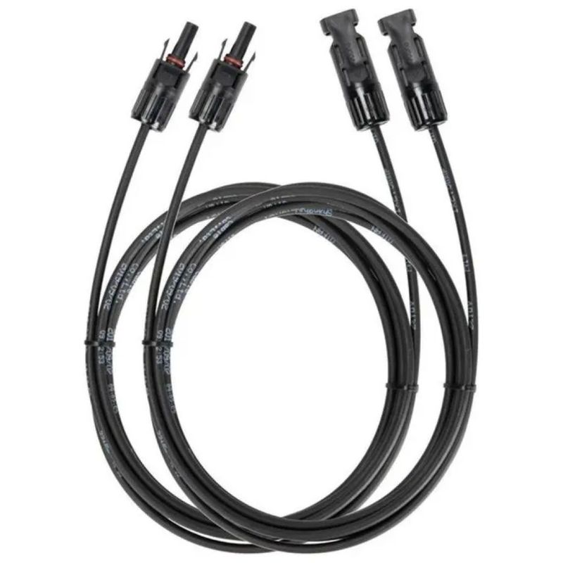 EcoFlow 50004052 – Cavo prolunga solare MC4, 3 m, nero