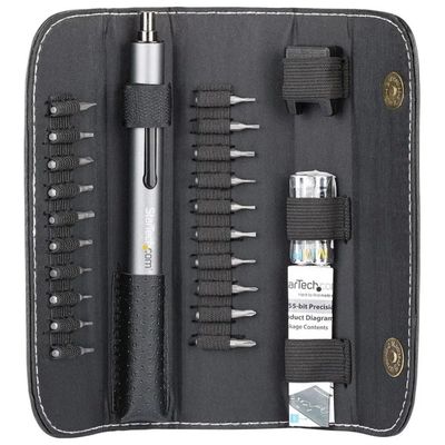 StarTech.com Cacciavite Elettrico di Precisione, Kit 20 Pezzi