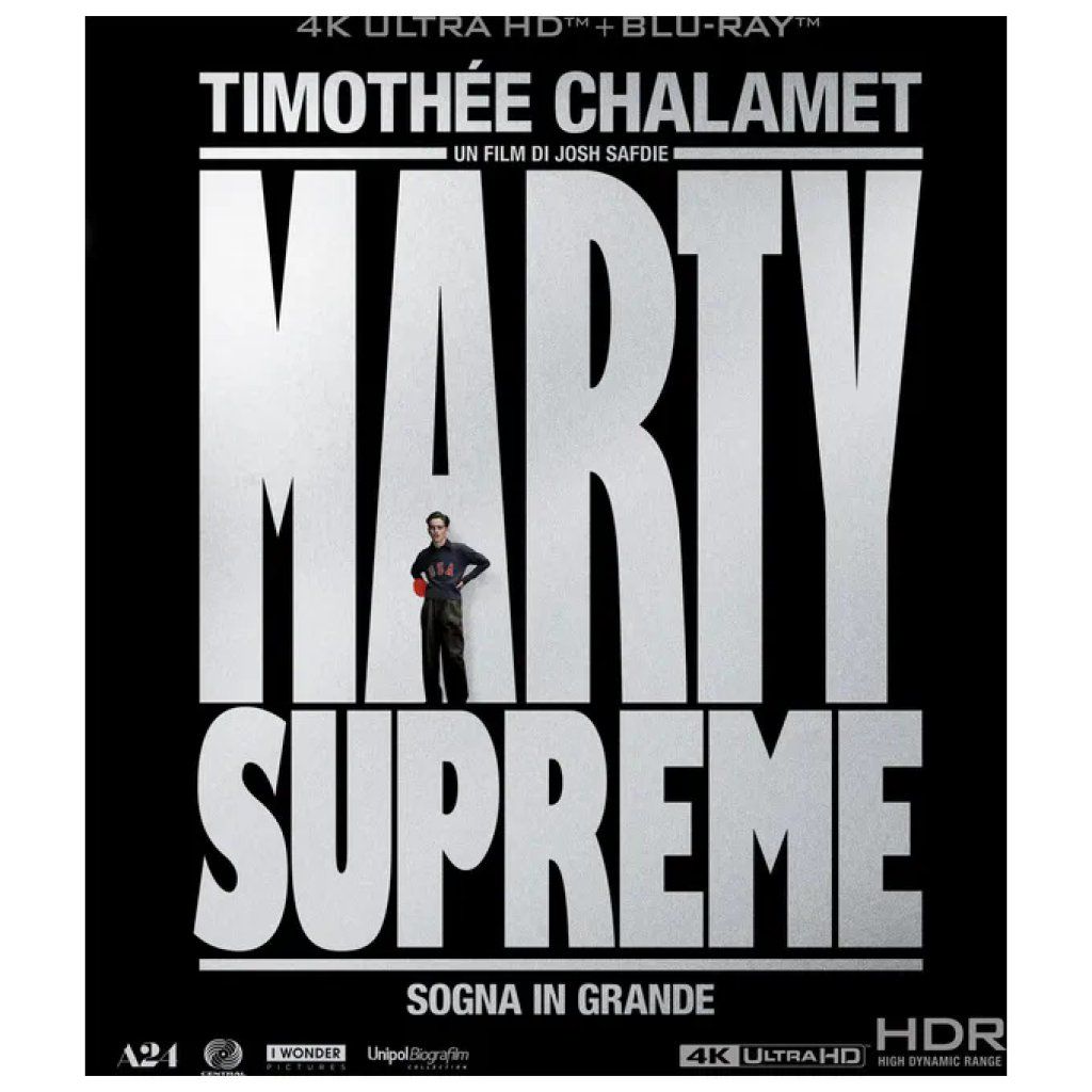 EAGLE PICTURES Marty Supreme – Blu-ray 4K Ultra HD + Blu-ray HD, 2 dischi