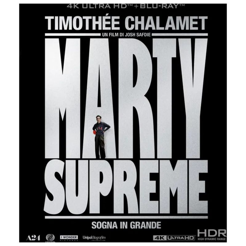 EAGLE PICTURES Marty Supreme – Blu-ray 4K Ultra HD + Blu-ray HD, 2 dischi
