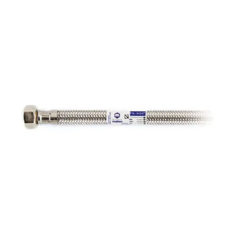 YEPPON Tubo flessibile inox YEPPON 1/2" F-F, 25 cm, 100FF