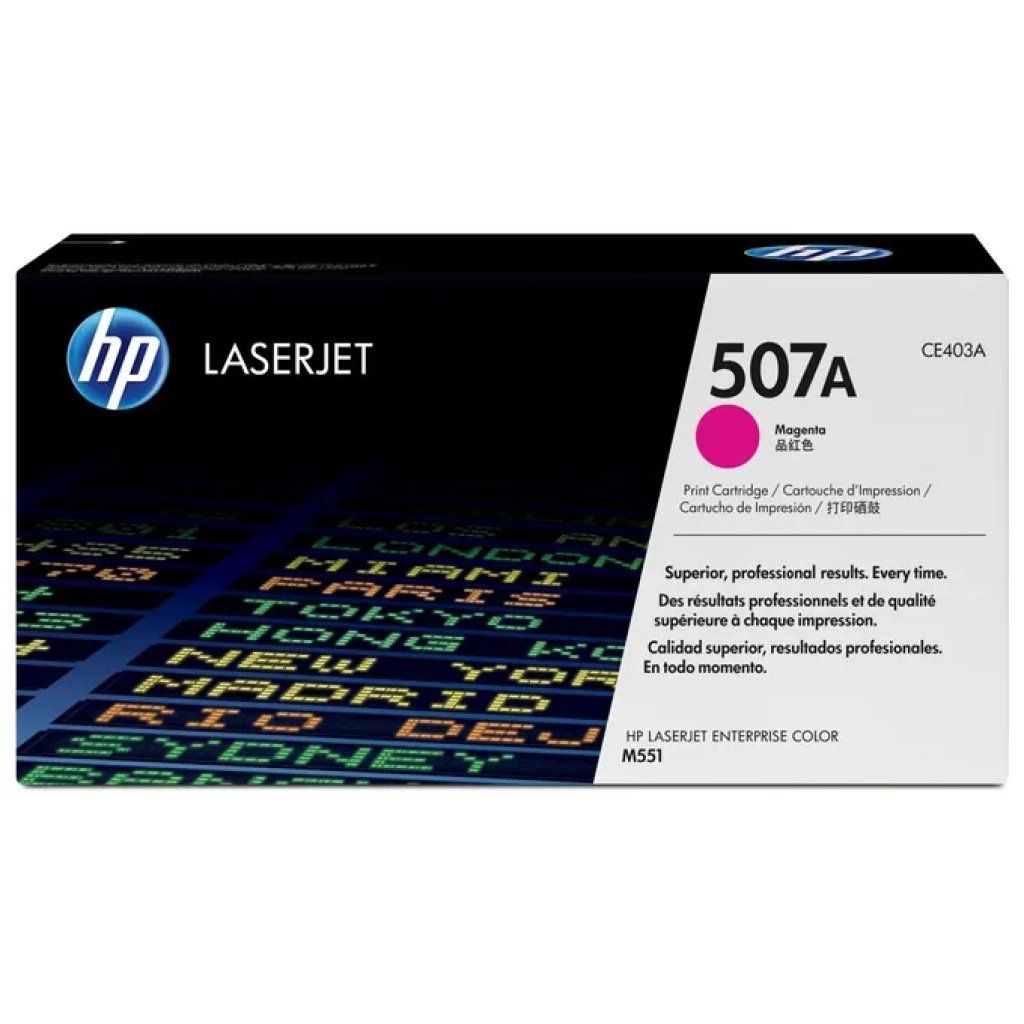 HP 507A CE403A Toner Magenta Originale – 6.000 pagine
