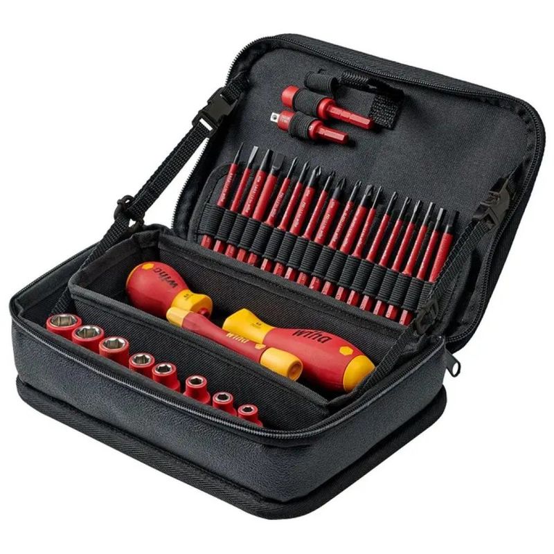 Wiha 43465 Set Cacciaviti Multifunzione con 18 Inserti