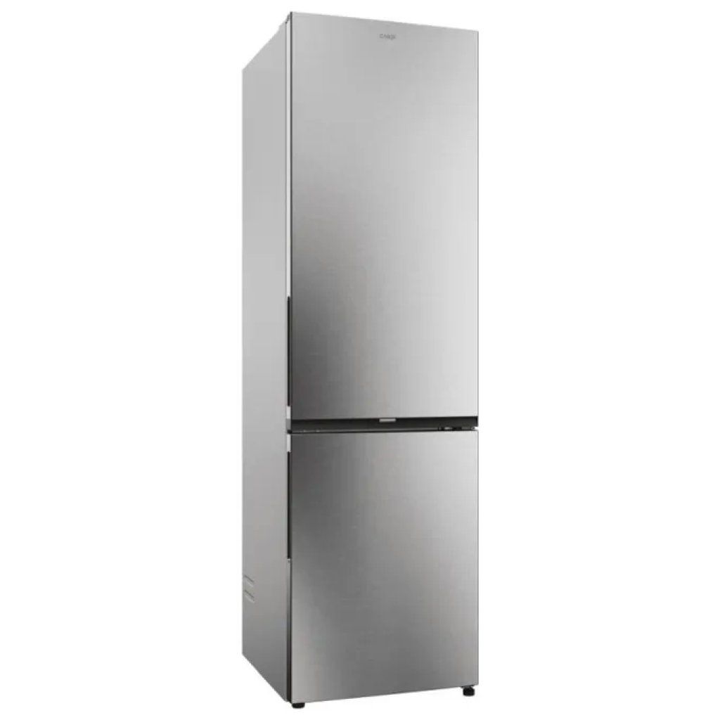 Candy CNCQ2T6S18DX Frigorifero Combinato Total No Frost, 315 L, Classe D, Inox