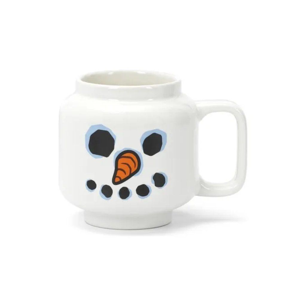 LEGO Tazza in Ceramica Pupazzo di Neve, 255 ml