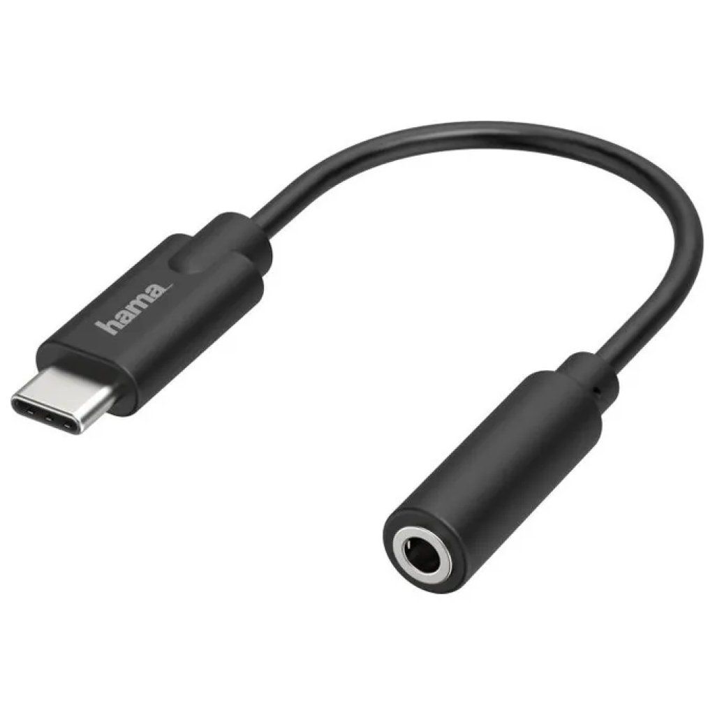 Hama 00200318 Adattatore USB-C a Jack 3,5 mm con DAC Hama 00200318 Adattatore USB-C a Jack 3,5 mm con DAC