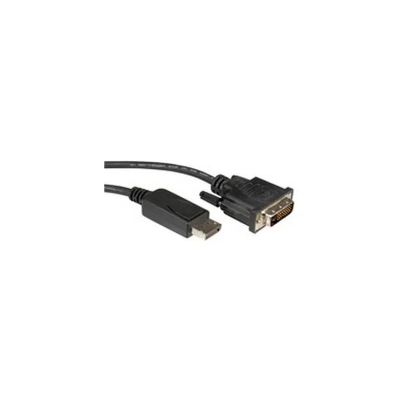 ITB SOLUTION Cavo Video DVI-D a DisplayPort, 2 m, Nero