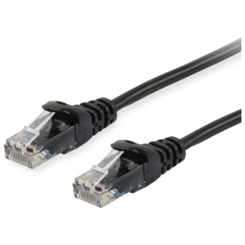 Equip 625455 Cavo Ethernet Cat6 U/UTP RJ-45, 7,5 m, Nero