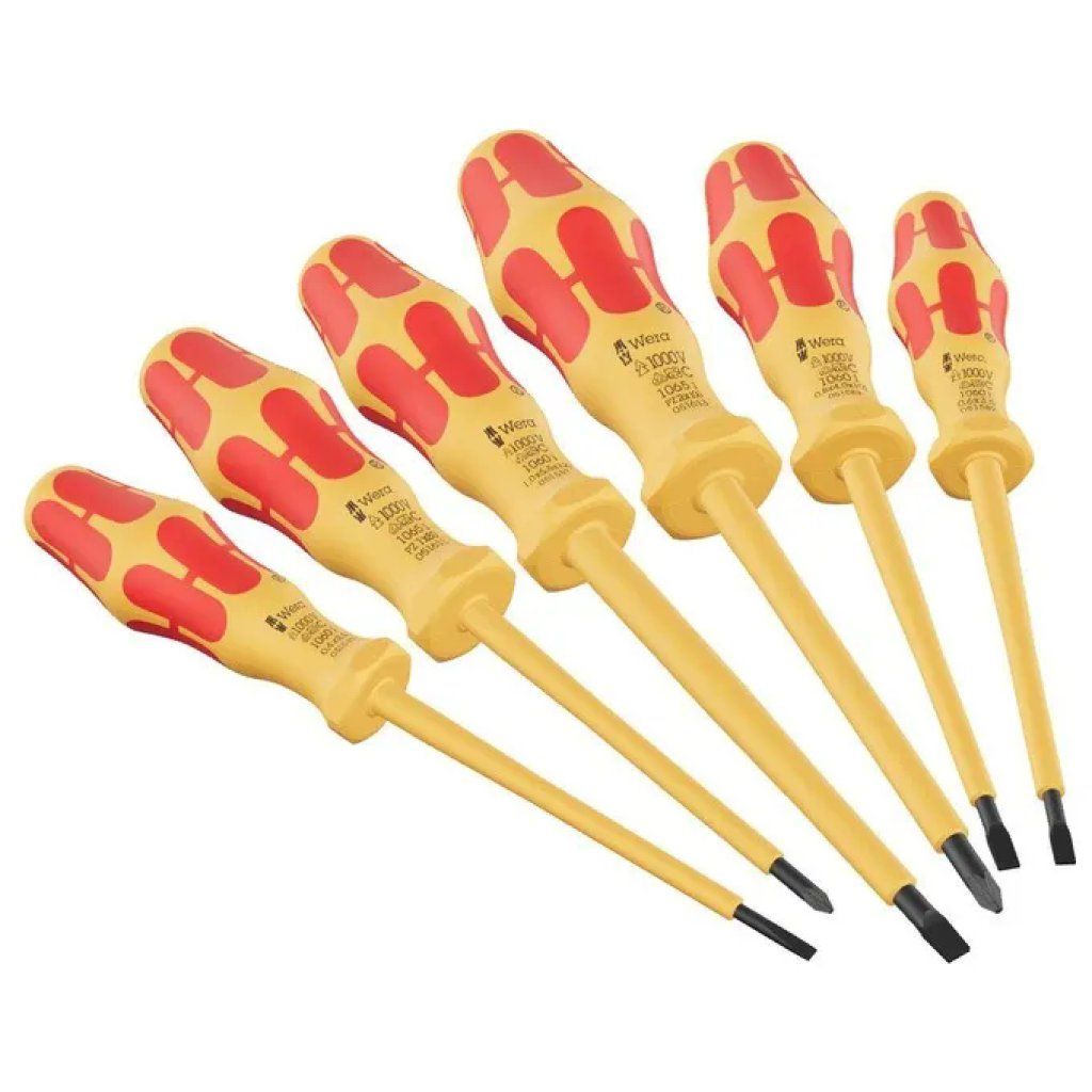 Wera Kraftform VDE – Set di 6 cacciaviti isolati