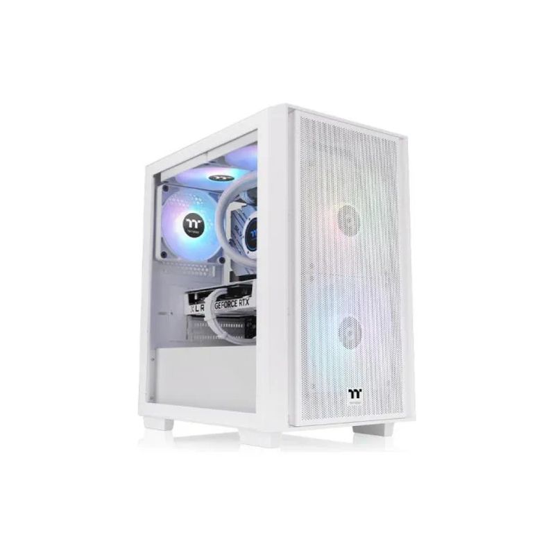 Thermaltake Versa H16 TG ARGB Micro Tower Bianco