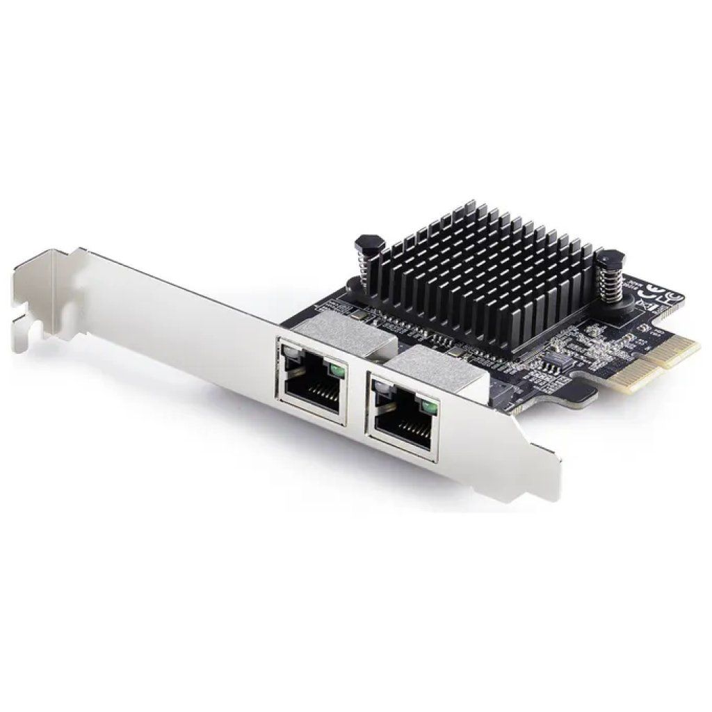 StarTech.com Scheda di rete PCIe 5G a 2 porte RJ-45