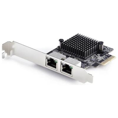 StarTech.com Scheda di rete PCIe 5G a 2 porte RJ-45 StarTech.com Scheda di rete PCIe 5G a 2 porte RJ-45