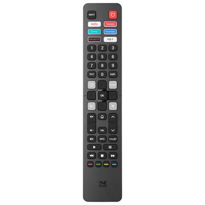 One For All URC4916 Telecomando Universale per TV Hisense, Nero