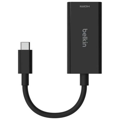 Belkin AVC013BTBK Adattatore USB-C a HDMI 2.1, 8K@60Hz, 4K@144Hz, Nero