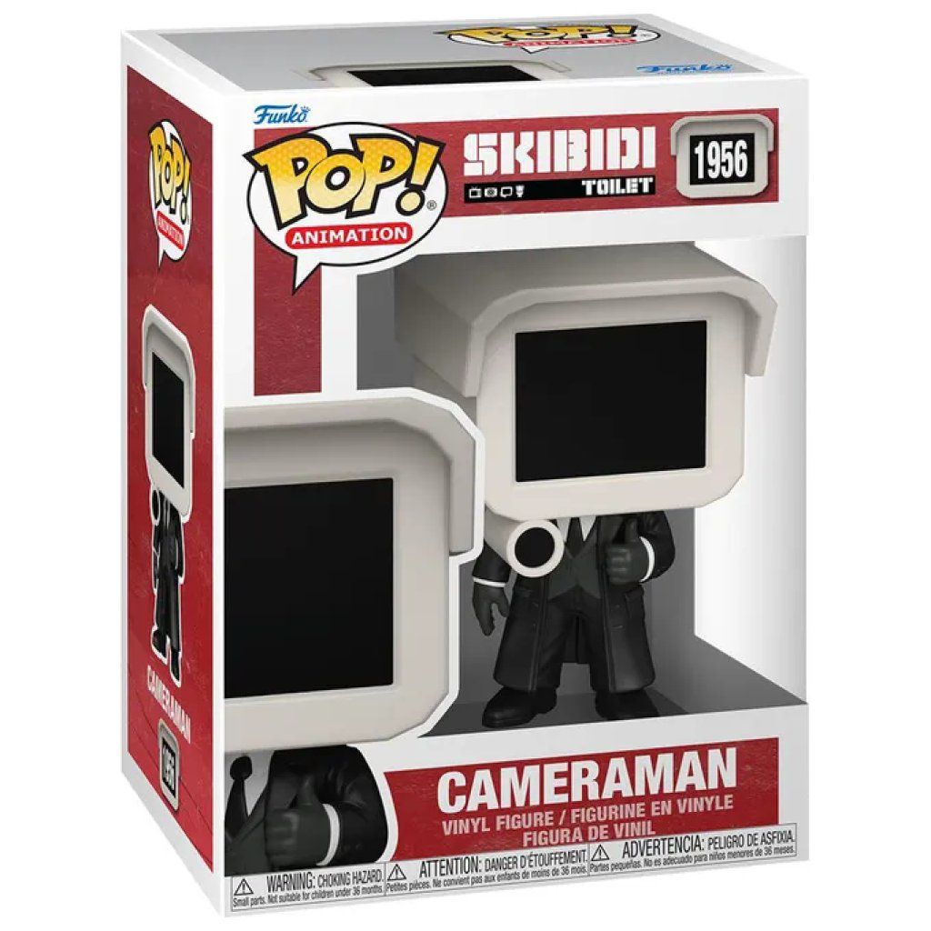 Funko Pop! Skibidi Toilet Cameraman – Figura in vinile