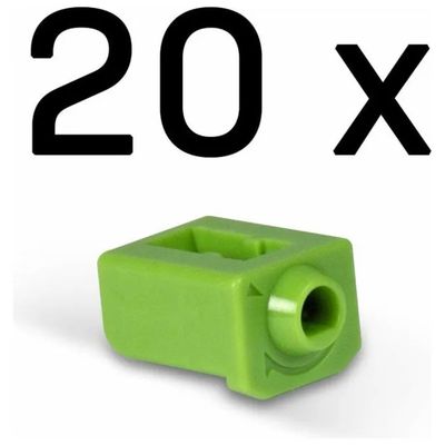 Lindy 47913 Bloccaporte SFP in ABS Verde – 20 Pezzi